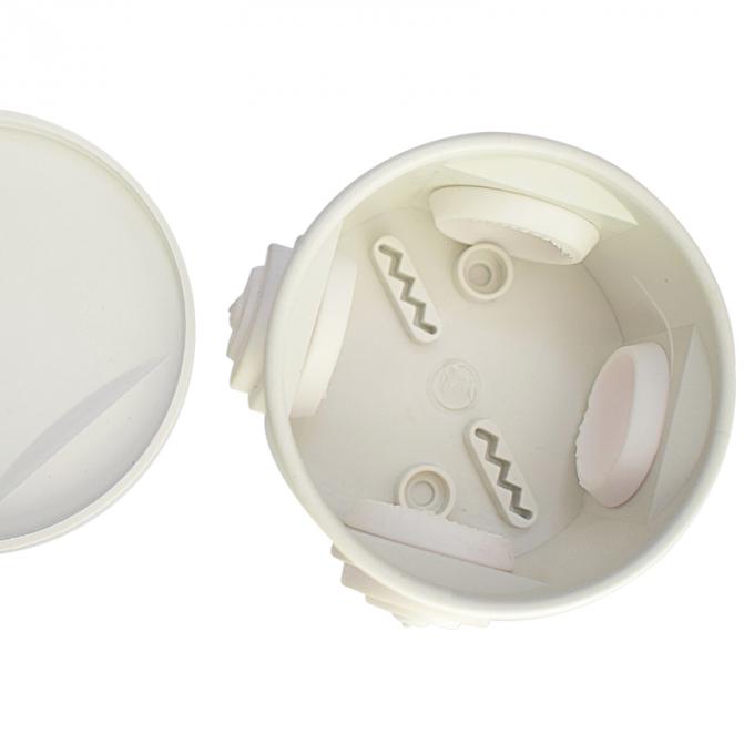 Openluchtcirkel om Type Witte Plastic Kabeldoos/Ronde Plastic Elektrodoos